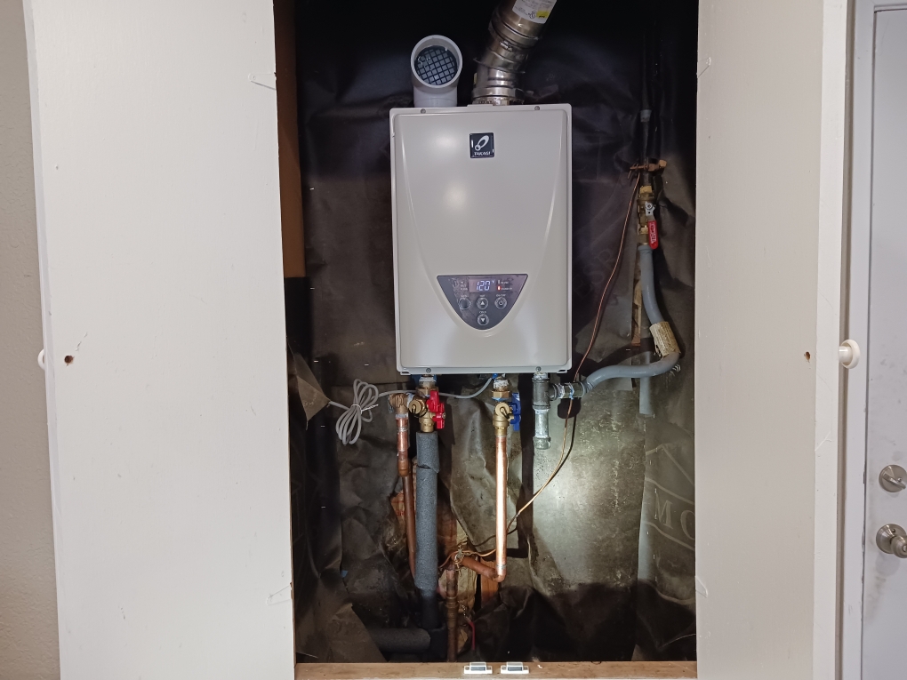 Water heater install and repair